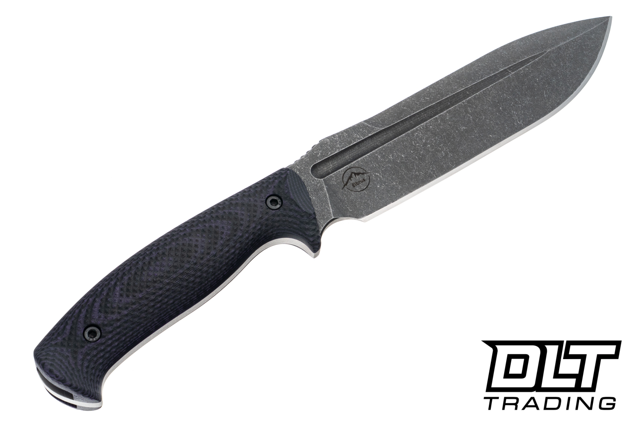 WTG Elbrus Gen 2 - Purple Camo G-10 Gator Grip - K329 Darkwashed