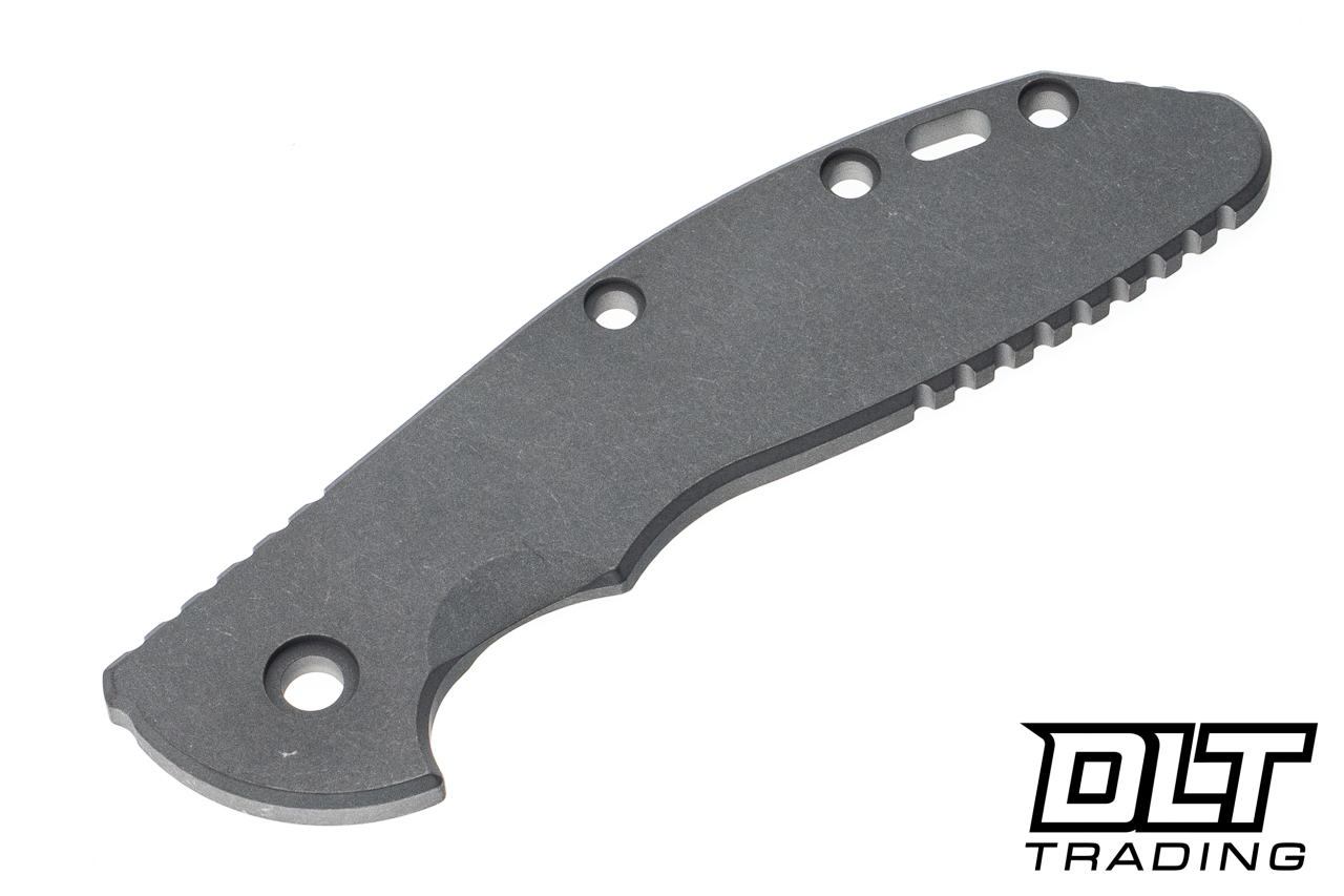 Hinderer XM-24 Smooth Titanium Scale - Working Finish - DLT Trading