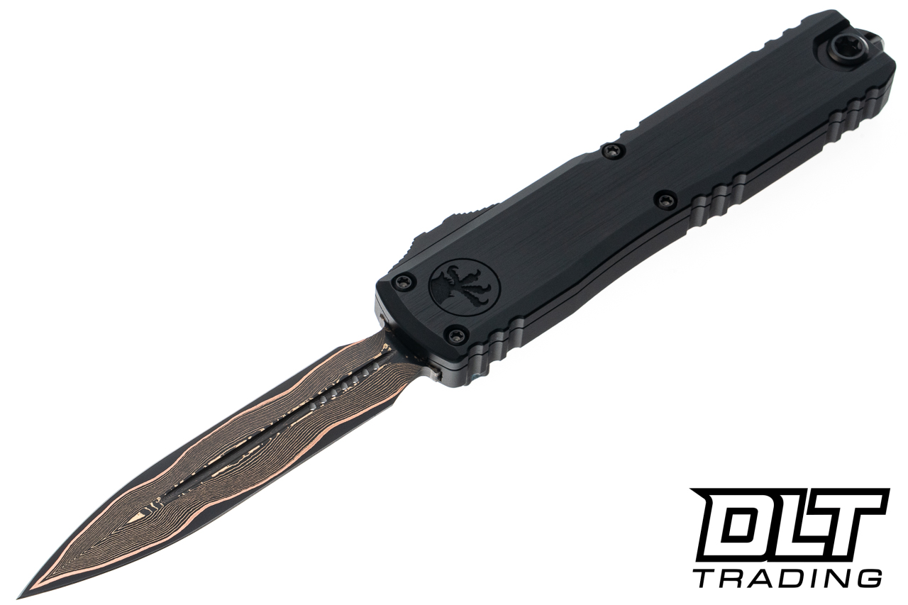 Microtech 1122-16MS1 Ultratech ZBP D/E - Black Hefted Handle