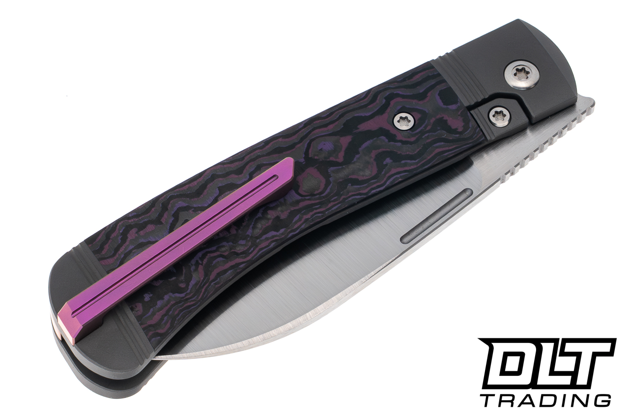 OVERDOSE FAT S PRO パープル Jack Wolf Diamondback Jack - Purple Haze Fat Carbon - Belt Satin
