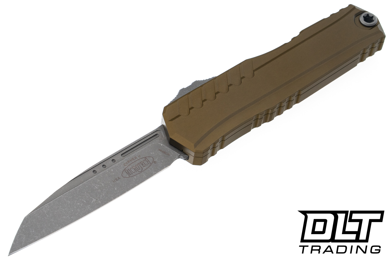 Microtech 1241-10APOD Cypher II S/E - OD Green Handle