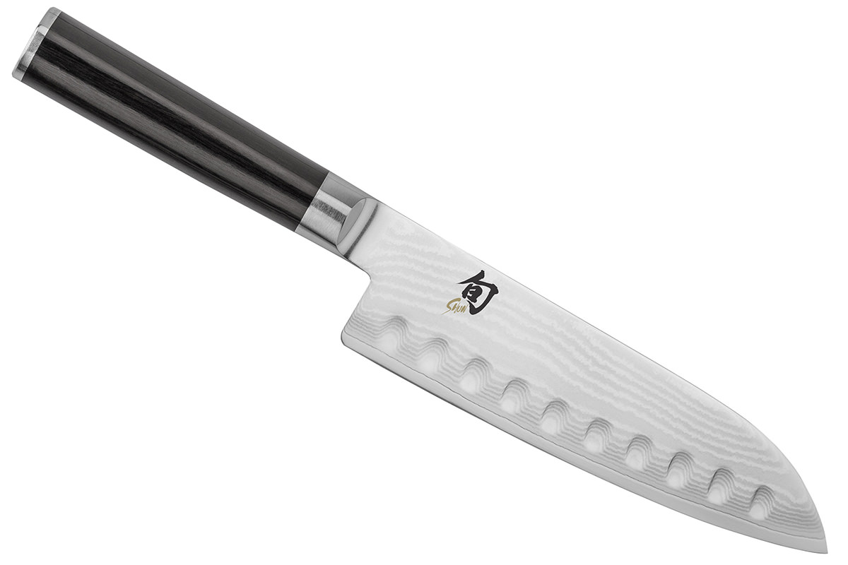Classic 7-inch Hollow-Ground Santoku Knife - Thumbnail 5