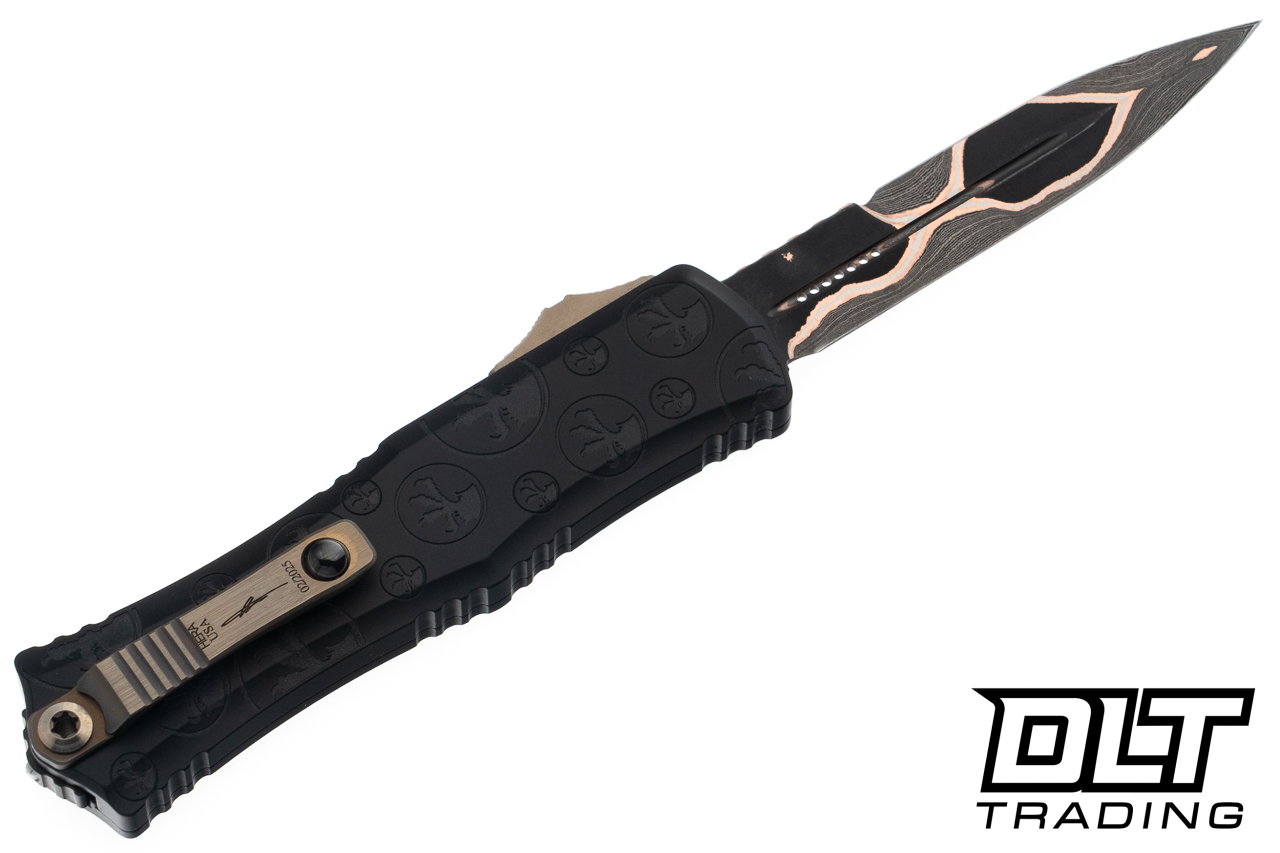 Microtech 1701M-16MS4 Mini Hera Bayonet - Black Handle - Baker