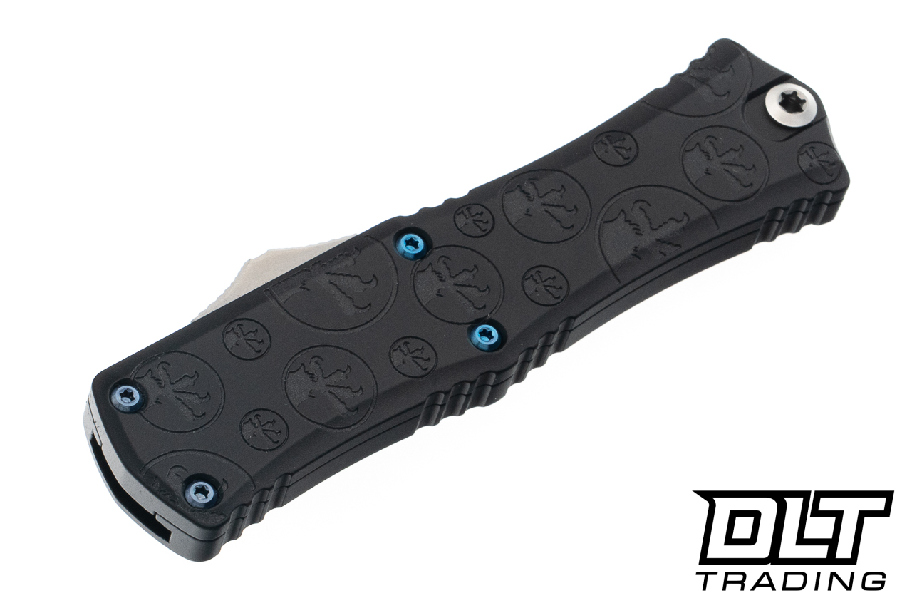 MKS♡ Microtech 1702M-16MS3 Mini Hera D/E - Black Handle - Blued