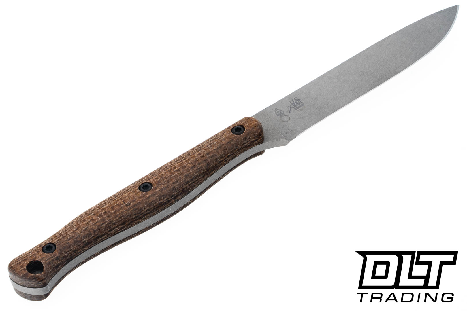 White River Exodus 4 - Natural Burlap Micarta - DLT Trading