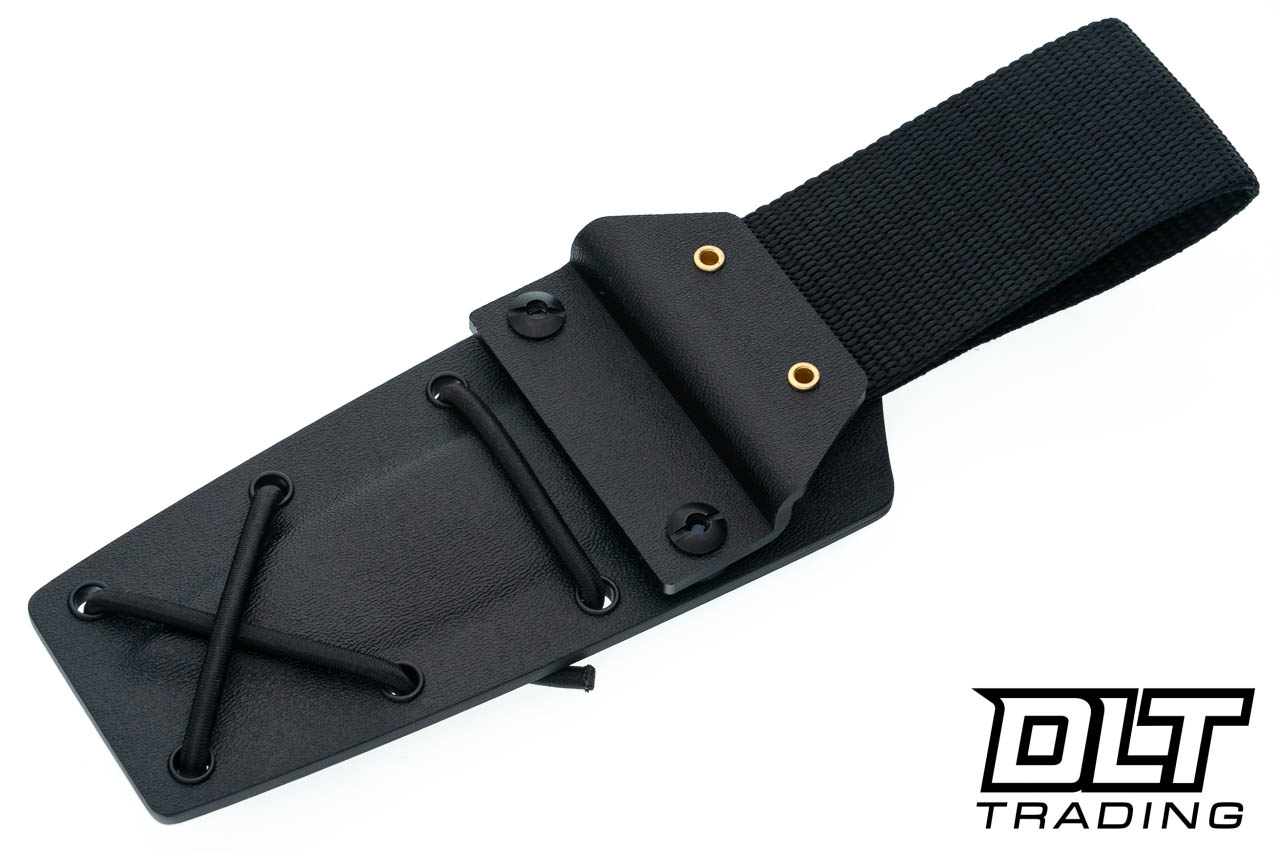 TRC M-1XT Elmax - Black G-10 - Apocalyptic Finish - Kydex Sheath