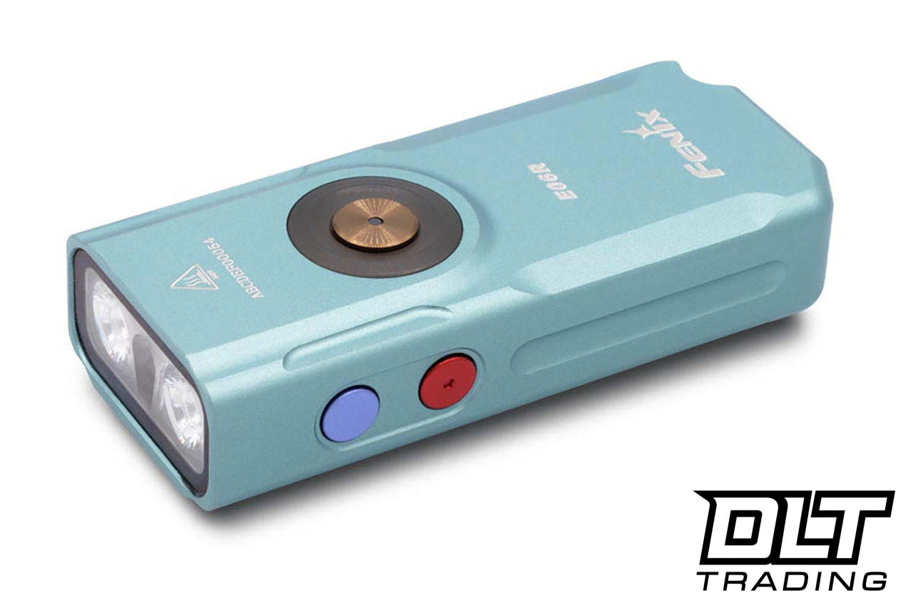 ティート　teat イーブー　蓄光 Fenix E06R Rechargeable EDC Flashlight - Turquoise - DLT Trading