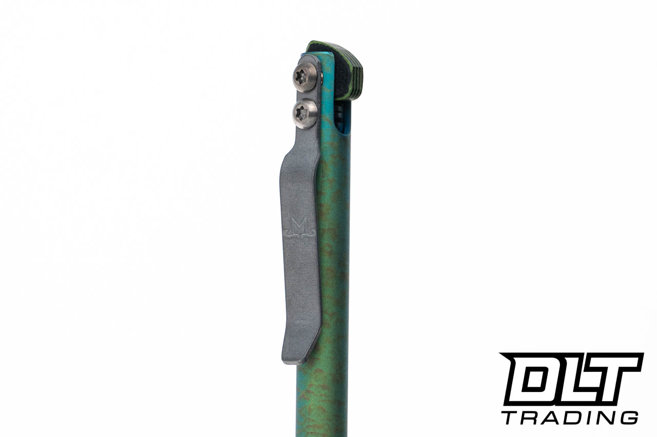 Maverick Customs Titanium FU Pen - Green Nuclear Finish
