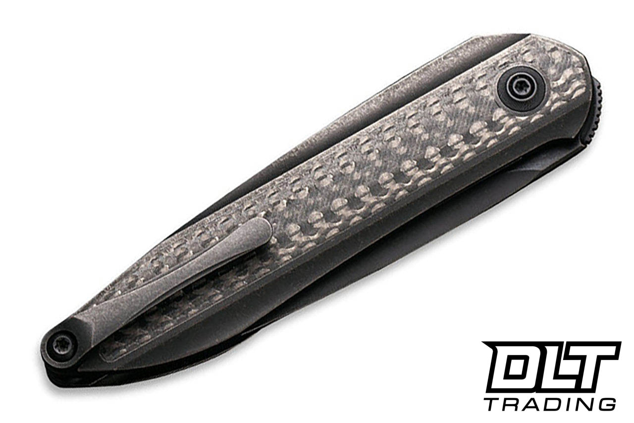WE Knife 2010V-1 Black Void Opus - Black Titanium Handle - Carbon
