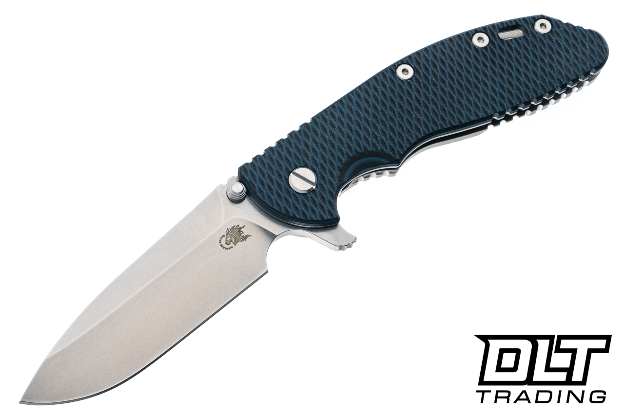 Hinderer XM-24 Swedged Spear 20CV - Blue & Black G-10 - DLT