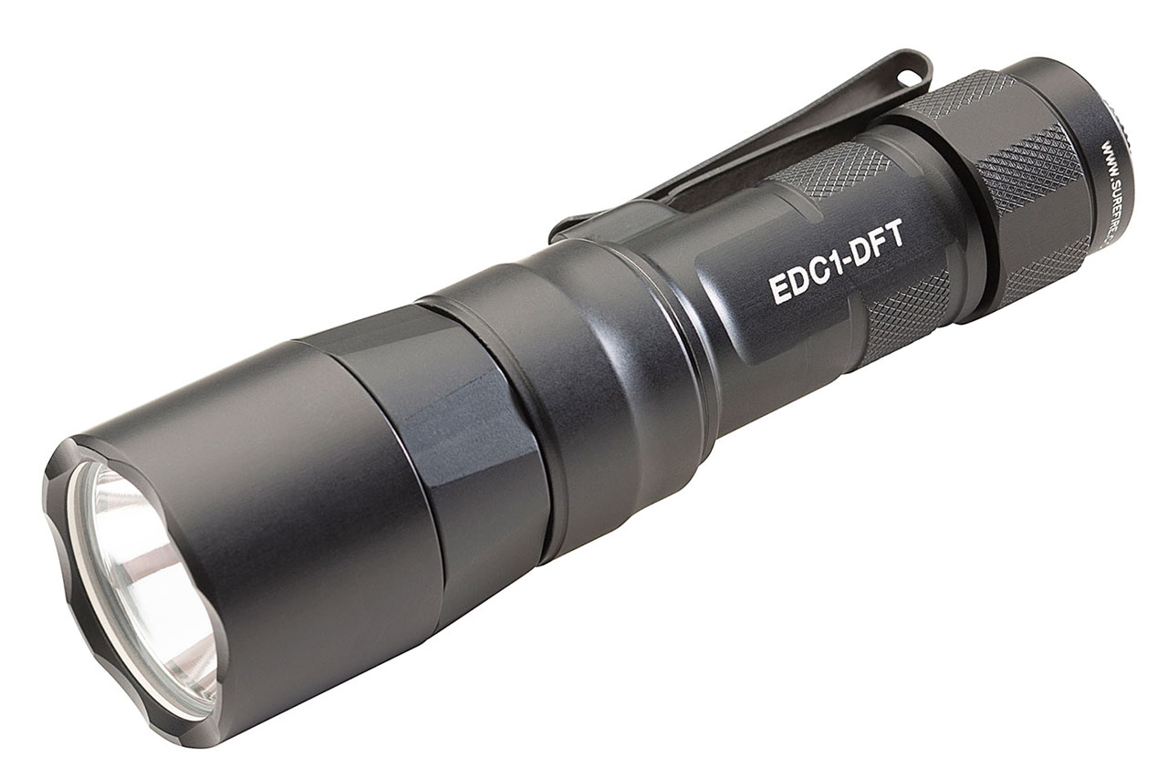 SureFire EDC1-DFT Turbo Flashlight - Black - DLT Trading