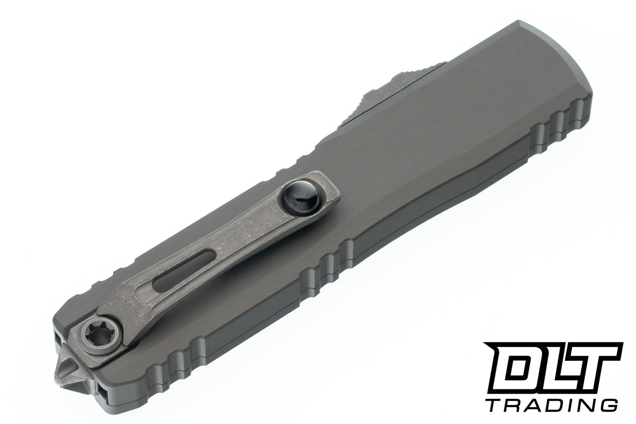 Microtech 1122-10APNC Ultratech ZBP D/E - Natural Clear Handle