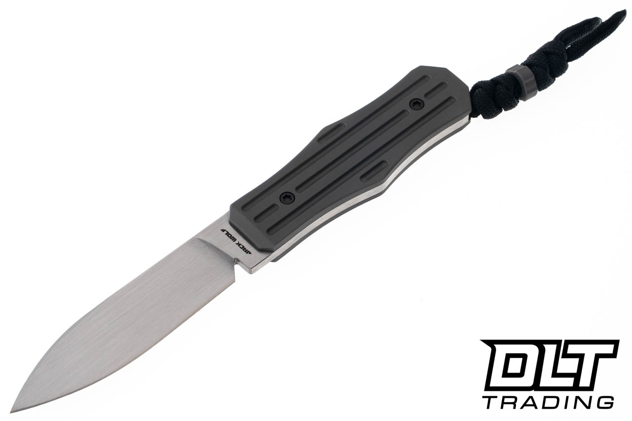 Jack Wolf Vampire FIXedc - Fluted Titanium - Hand Satin Blade