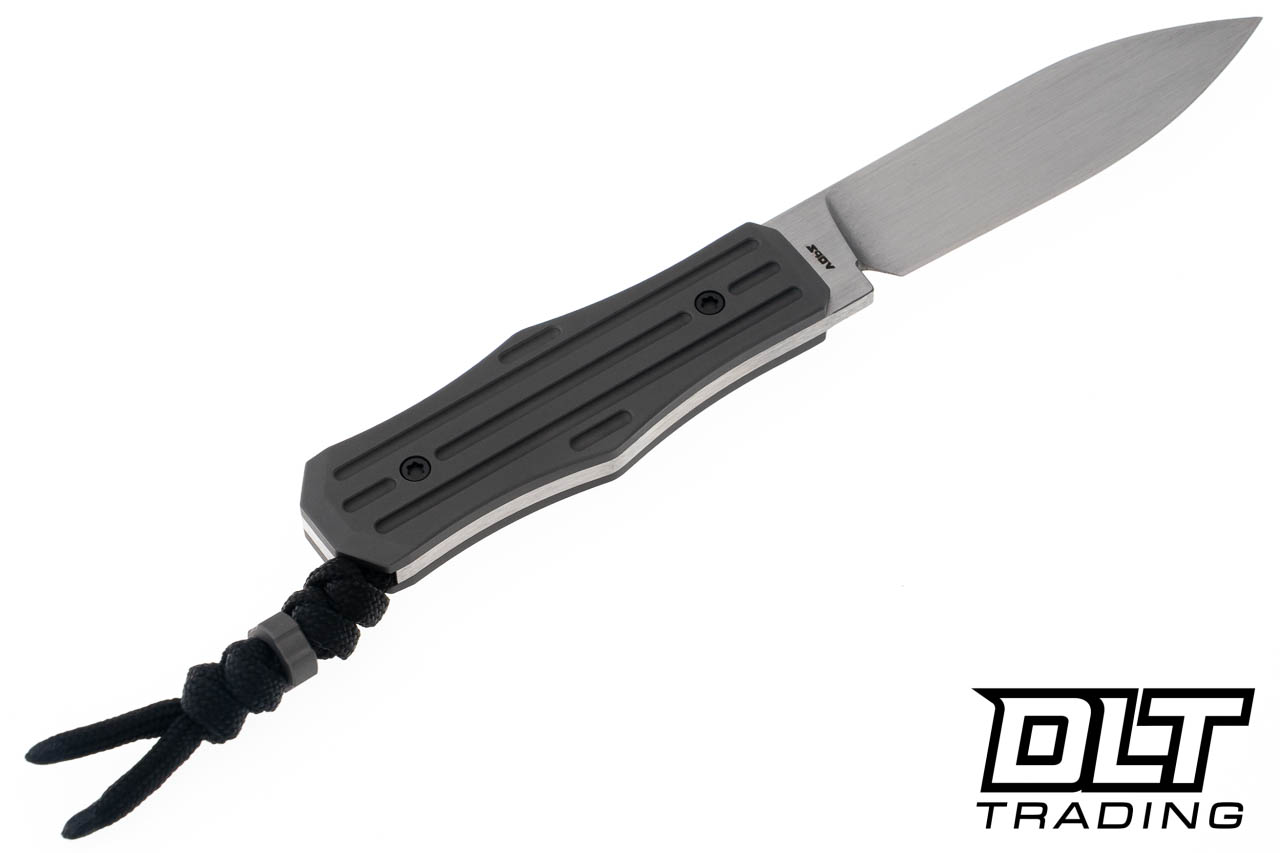 Jack Wolf Vampire FIXedc - Fluted Titanium - Hand Satin Blade