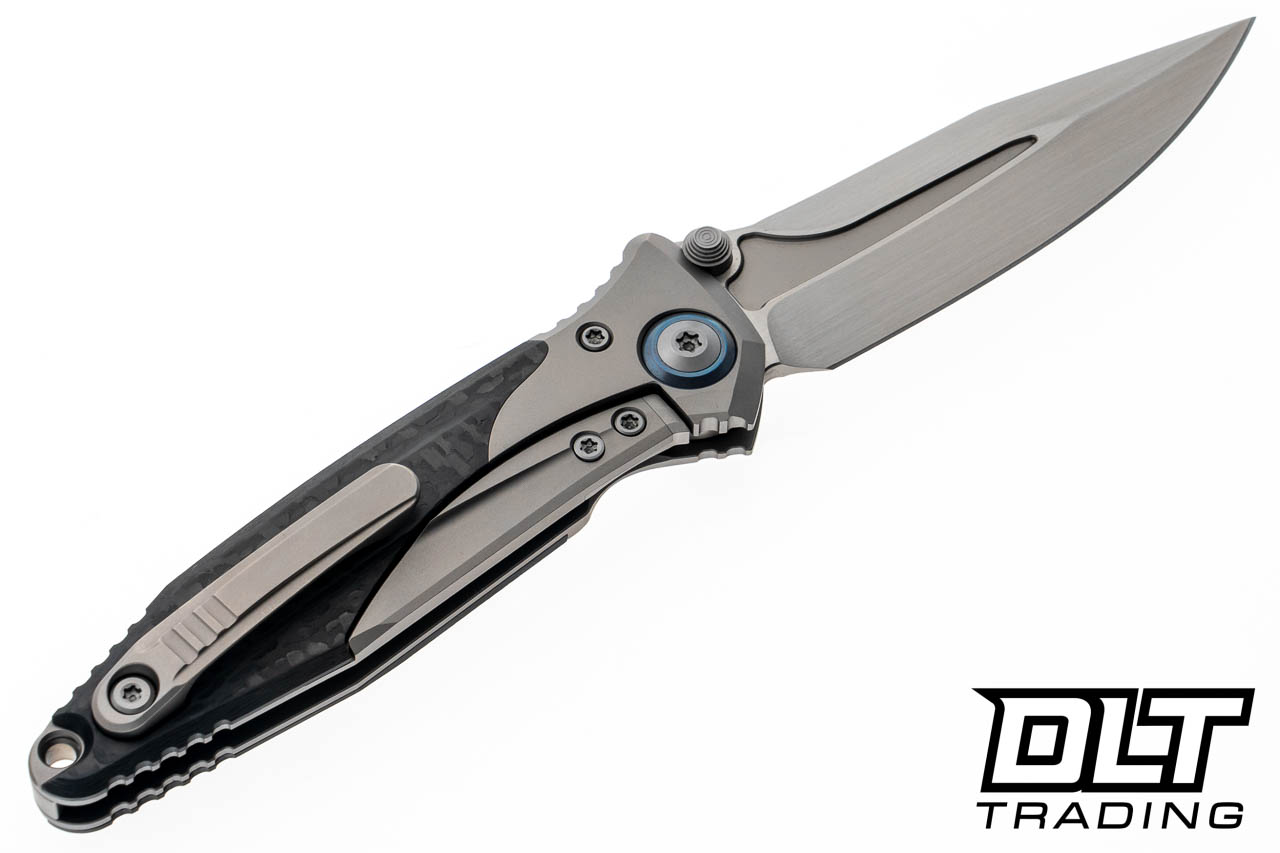 Microtech 262M-4CFTI Socom Bravo Mini Spear Point - Carbon Fiber