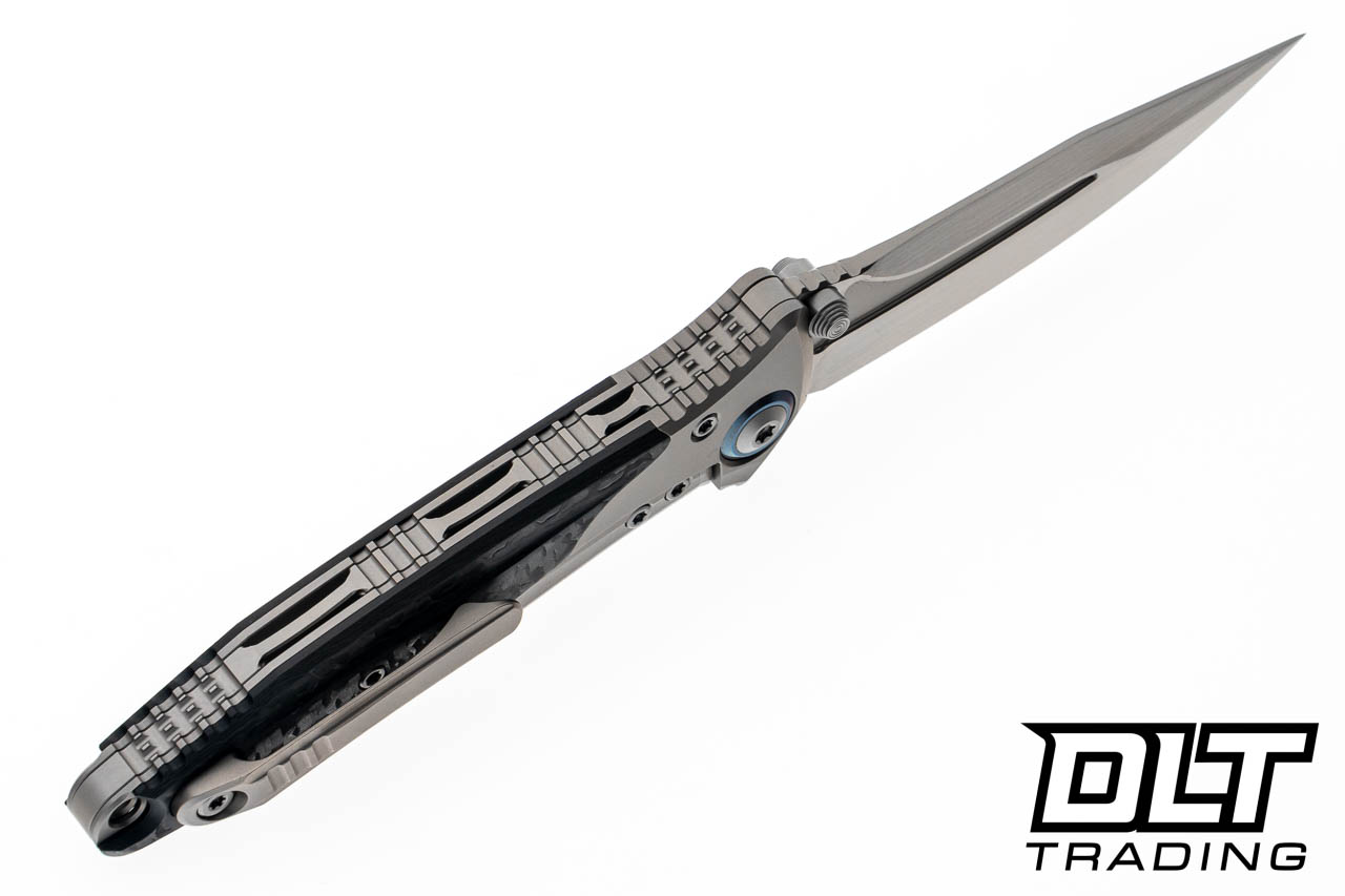 Microtech 262M-4CFTI Socom Bravo Mini Spear Point - Carbon Fiber