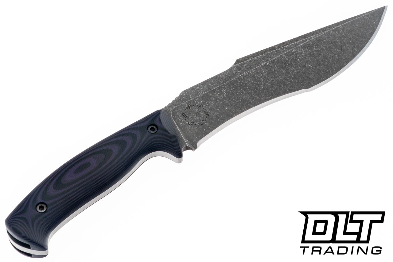 Work Tuff Gear Lanzeta NC - Darkwashed SK85 Blade - Purple Camo
