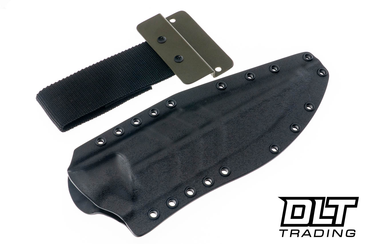 Work Tuff Gear Lanzeta NC - APO washed SK85 Blade - OD Green Grip