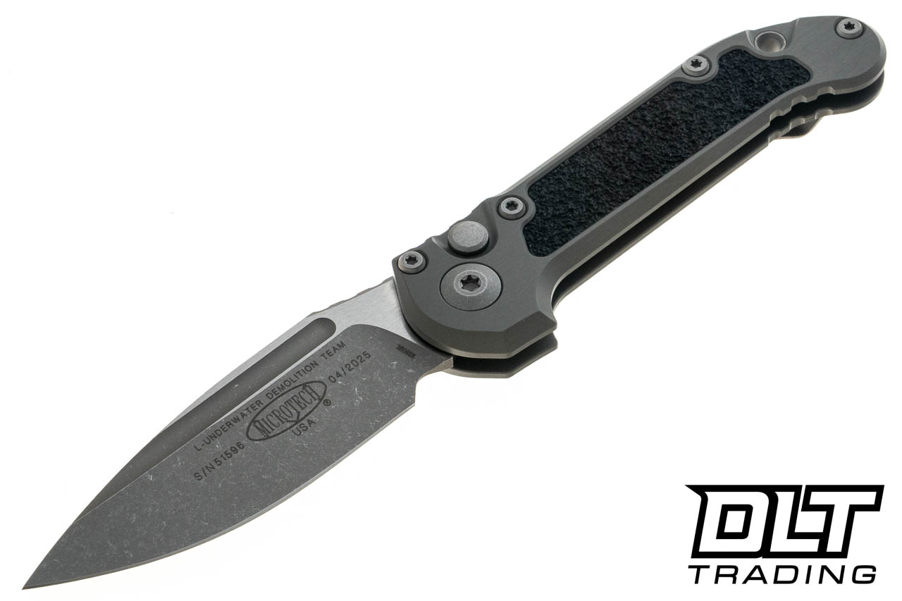 Microtech 1135-10APNC LUDT Gen III S/E - Natural Clear Handle