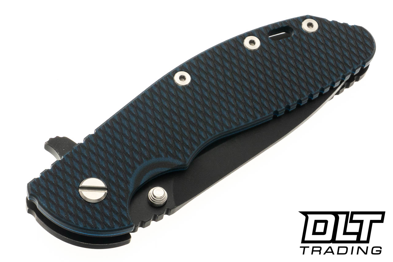 Hinderer XM-24 Swedged Spear 20CV - Battle Black DLC - Blue
