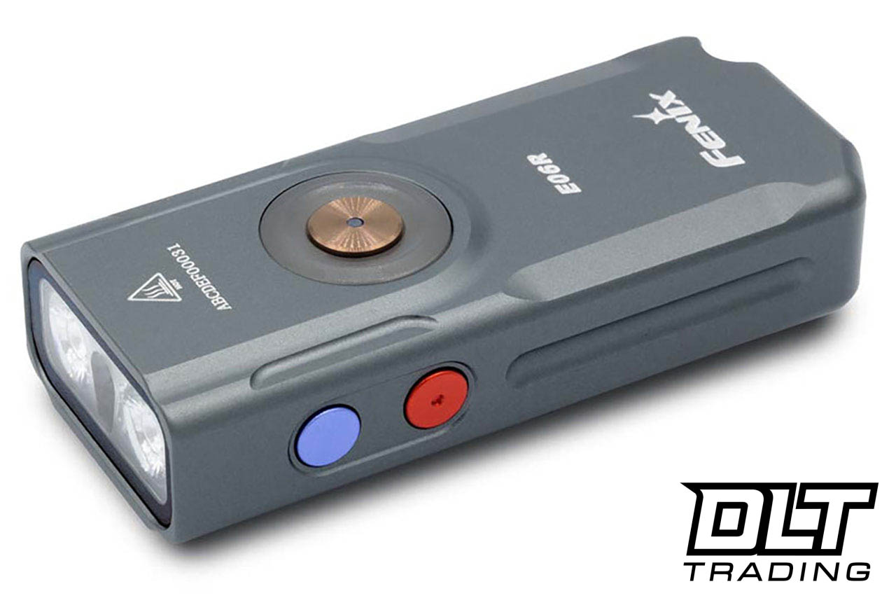 Fenix E06R Rechargeable EDC Flashlight - Grey - DLT Trading