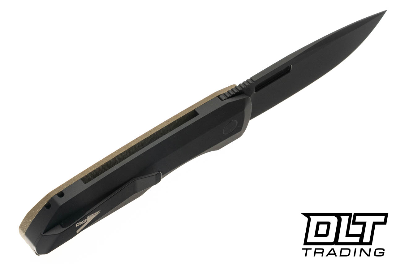 切手104 Pro-Tech Vero Synapse Green Linen Micarta Black DLC MagnaCut