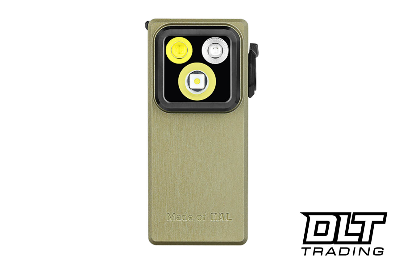 Olight Oclip Ultra Clip-On EDC Light with Flood, Spot, & UV Modes