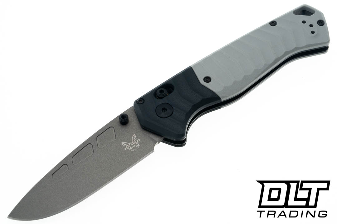 Benchmade 593GY-02 PSK Knife - Elmax Steel | Storm Gray Grivory