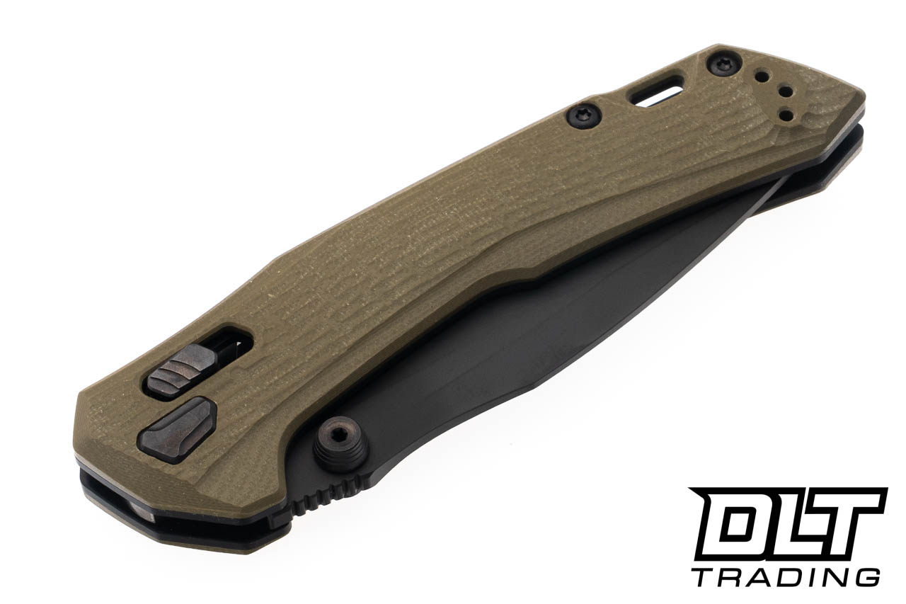 Zero Tolerance 0203 - Olive G-10 - Black PVD M4 Blade - DLT Trading