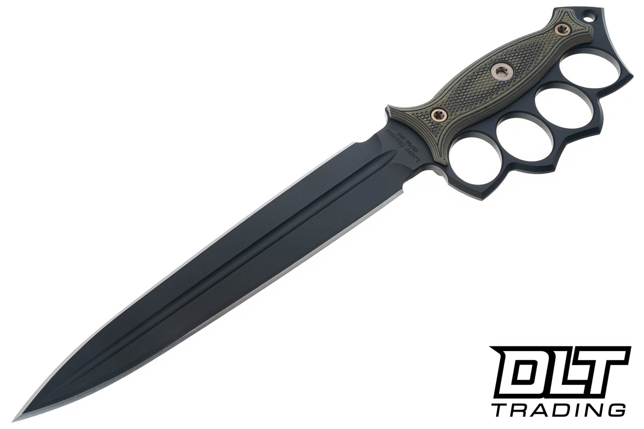 RMJ Tactical Lady Death 3V - Graphite Black Cerakote - Dirty Olive
