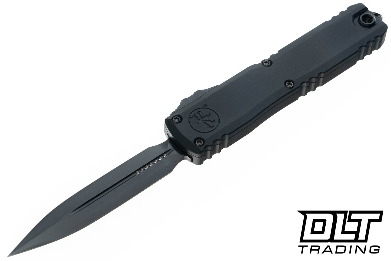 Microtech 1122-1DLCTSH Ultratech ZBP D/E Shadow - Black Handle