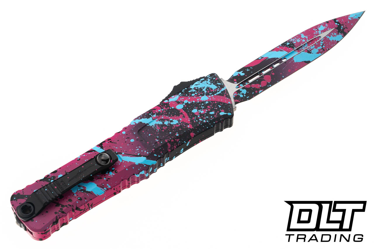 Microtech 1142-1BKPKLBSPLS Combat Troodon Gen III D/E