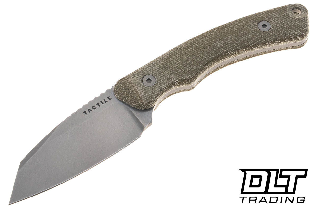 Tactile Knife Company Redhawk - Stonewashed MagnaCut Blade - Green