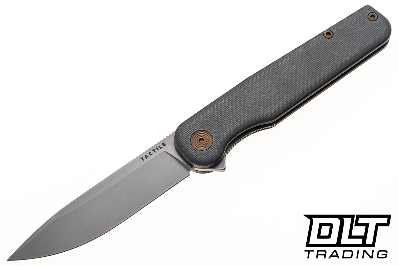 Tactile Knife Company Rockwall Flipper MagnaCut - Slate Gray