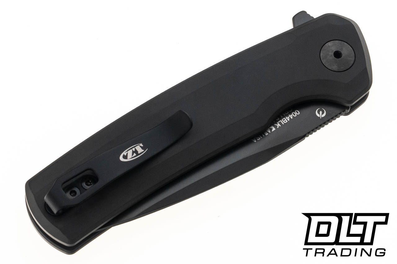 Ulfdalir ブラックメタル　BLACKL Zero Tolerance 0044BLK Black Titanium - Black S45VN Blade - DLT