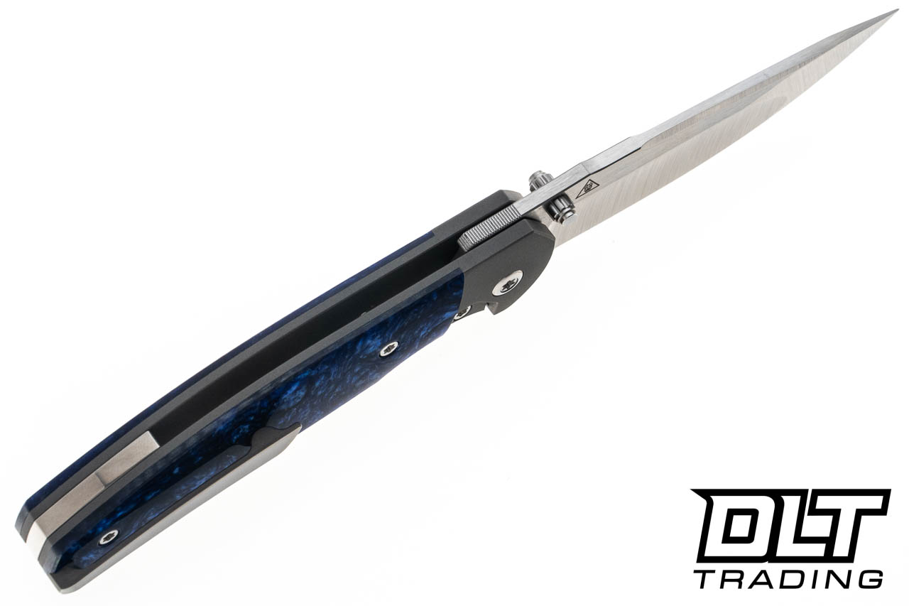 Jack Wolf Tango S90V Belt Satin Blade - Kirinite Crystal Lake