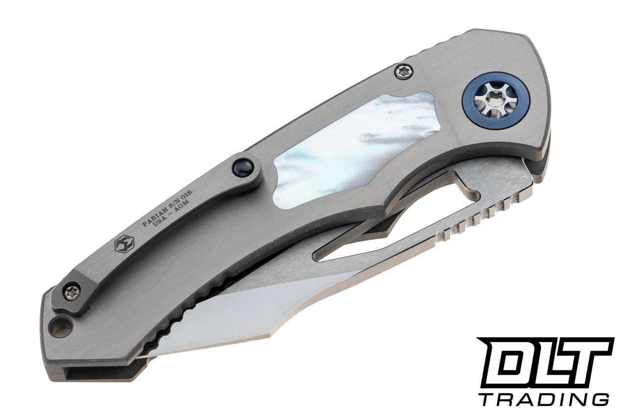 Heretic Custom Pariah Manual #018 - Titanium & Mother Pearl