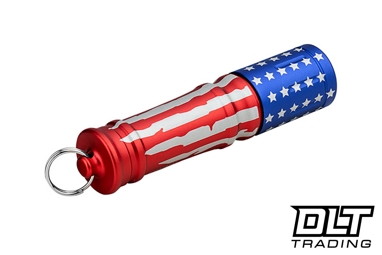 Olight i3E EOS Keychain Flashlight - Stars & Stripes Edition