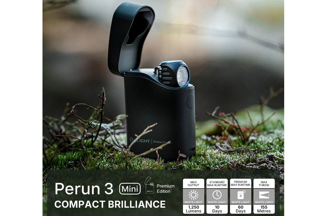 オーライト　olight Perun 3 Mini premium ブラック OLIGHT オーライト Perun 3 Mini Premium ブラック オレンジ 長