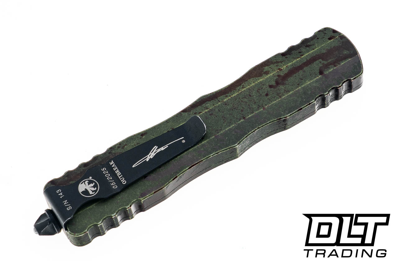 Microtech 227-1OBDS Dirac Delta D/E - Outbreak Handle - Outbreak