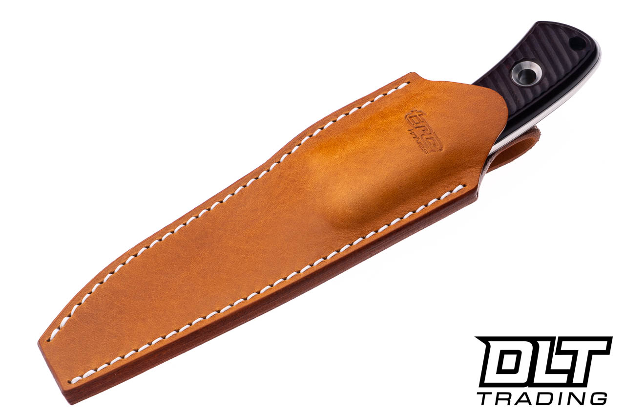 TRC Polheim 15th Anniversary - Maroon Micarta - RWL-34 Satin Blade