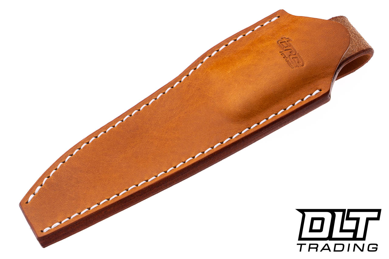 TRC Polheim 15th Anniversary - Maroon Micarta - RWL-34 Satin Blade