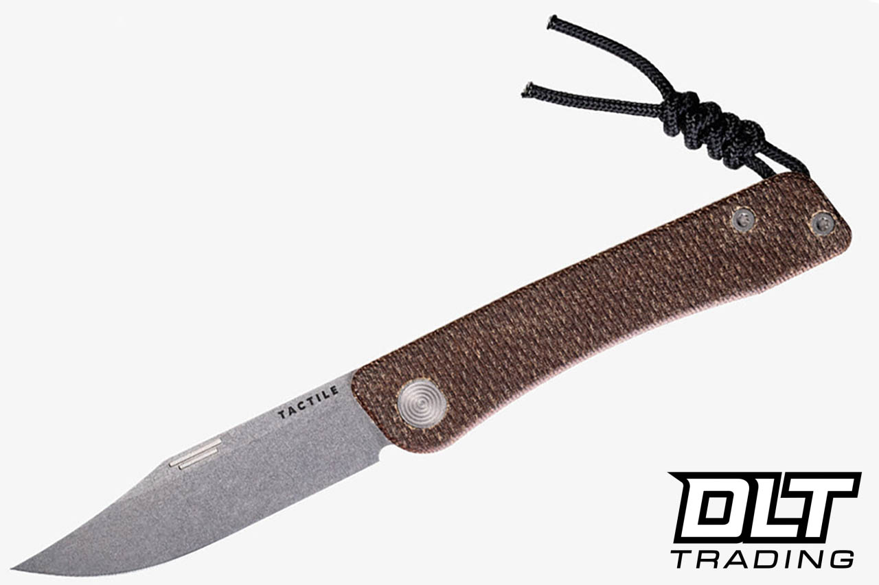 Tactile Knife Company Bexar MagnaCut - Natural Micarta - DLT Trading