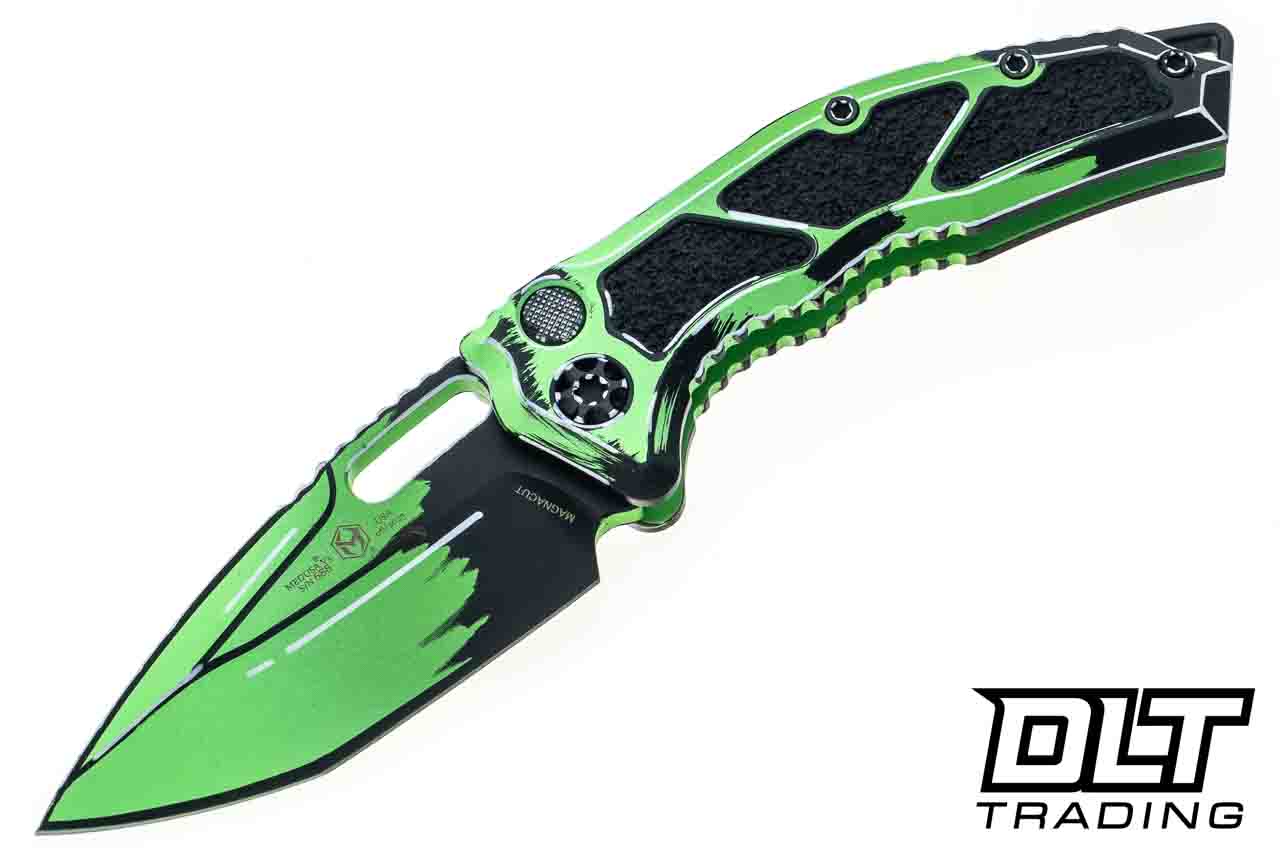 Heretic Medusa Auto T/E MagnaCut - Toxic Green Cel Shading - DLT