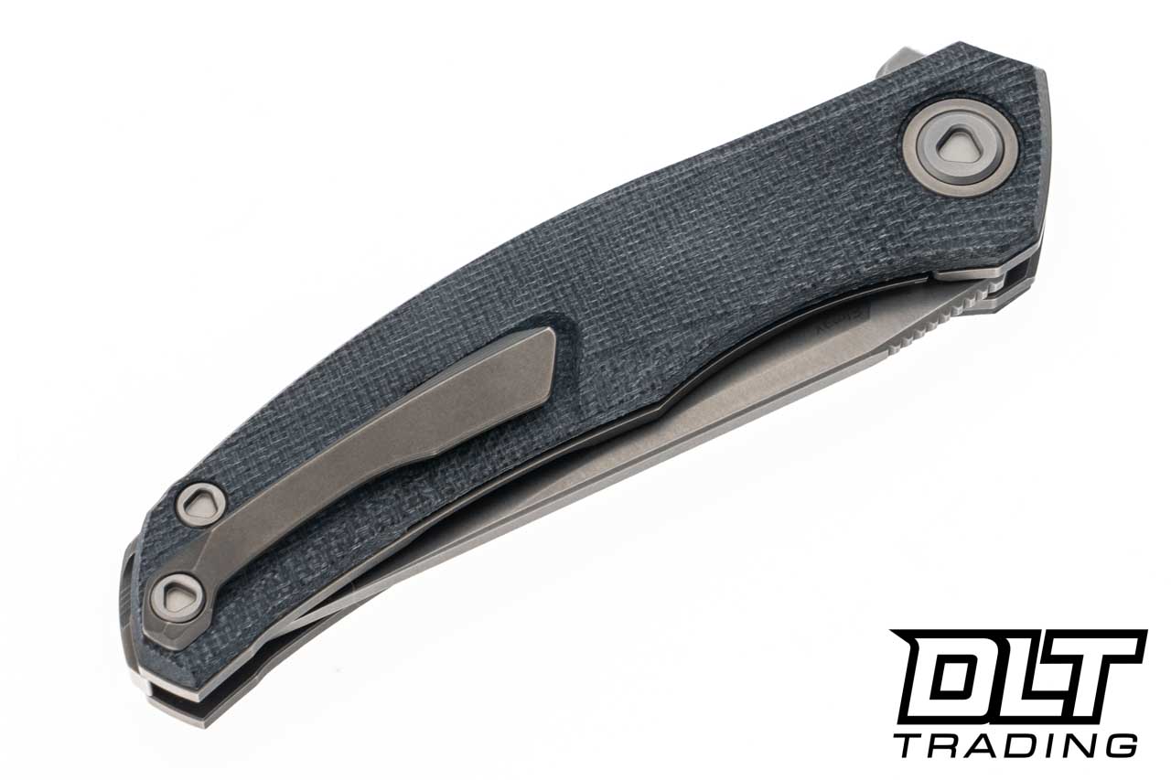 ◆メグタロース◆ Shirogorov Q95 Ursus Blue Micarta Trailing Point SW ELMAX