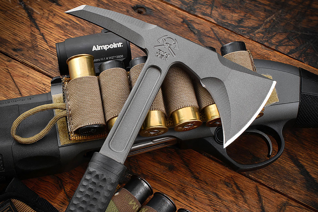 RMJ Tactical Shrike S7 Limited Edition - Tungsten Cerakote - Black