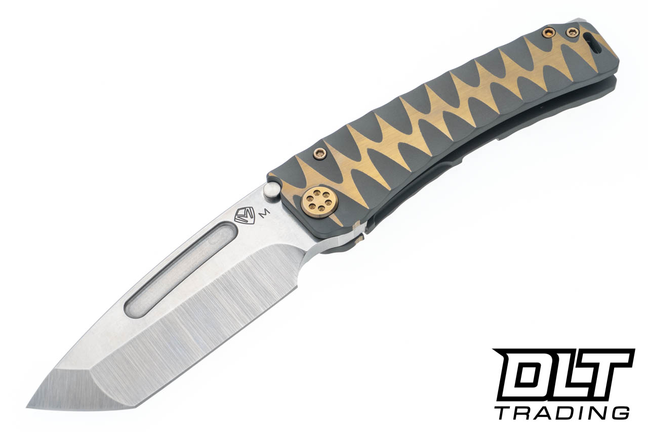 Medford Marauder Tanto - DLC MagnaCut - Aqua & Bronze Lazy River