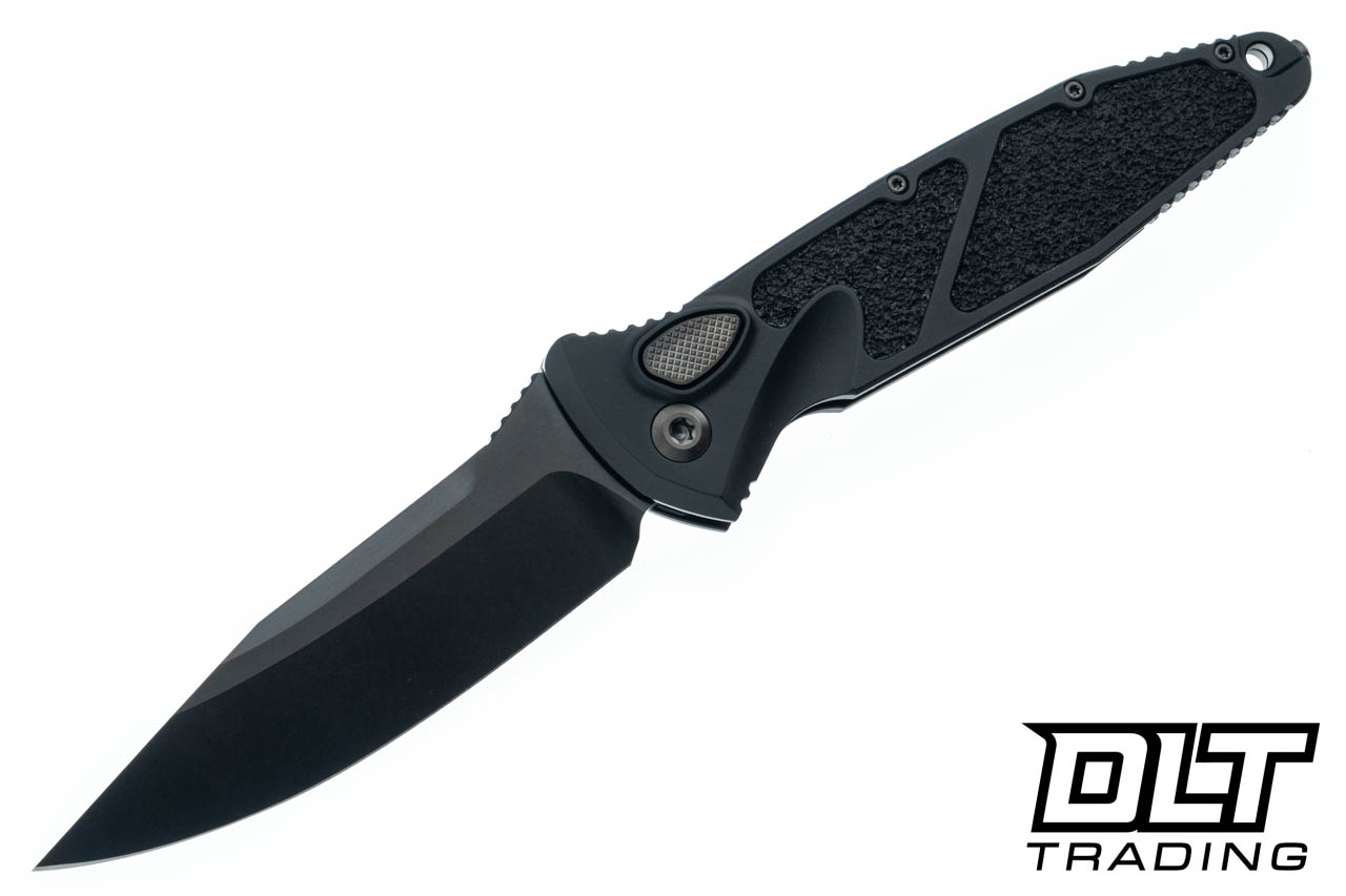 Microtech 160A-1DLCTSH Socom Elite Auto S/E Shadow - Black Handle