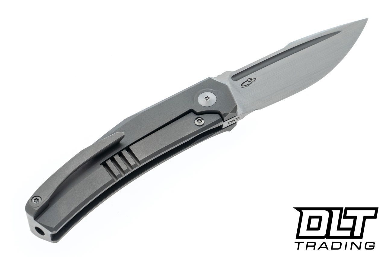 Tashi Bharucha Small Krypton Kickstop Flipper - Hand Rubbed Elmax