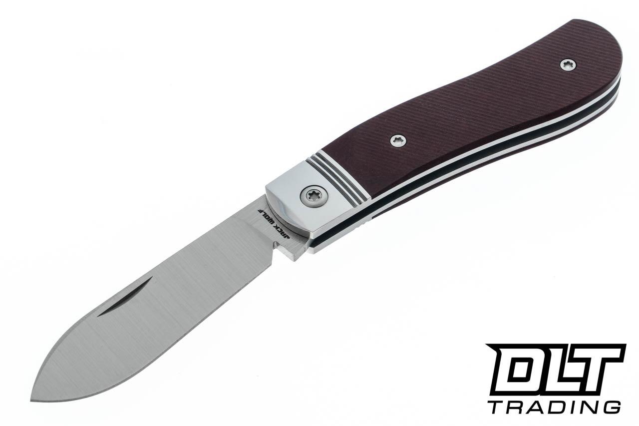 Jack Wolf K9 Jack Steel Series - Redstone Richlite Sawcut - DLT